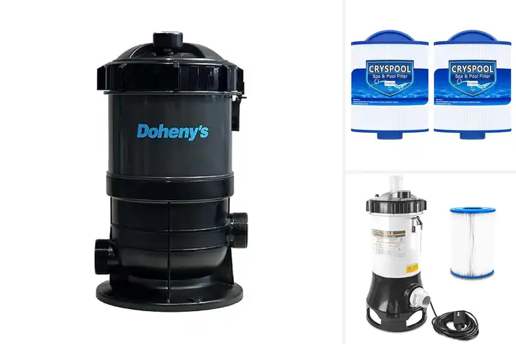 Detailed view of Best 25 Sq Ft Pool Filters