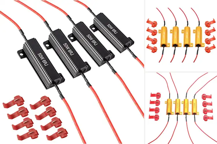 Detailed view of Best 50W 6ohm Load Resistors: Fix LED Issues & Drive Safely