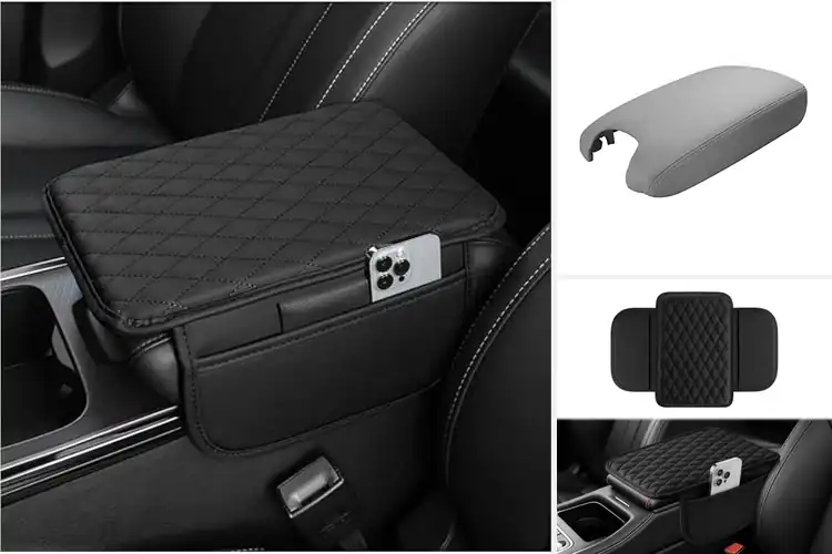 Detailed view of Best Auto Console Covers for Comfort & Clean Interior