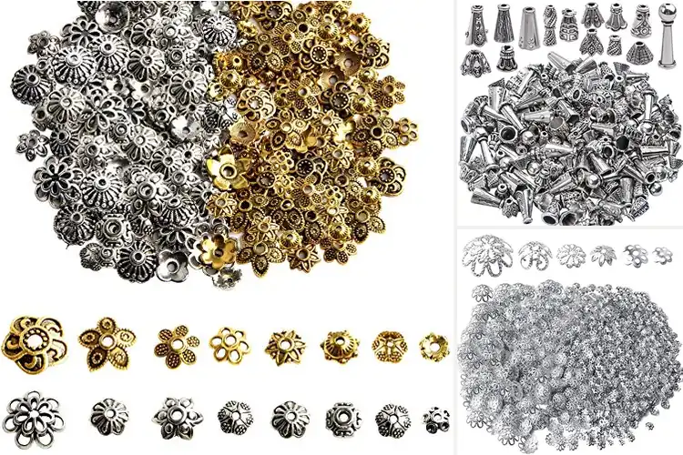 Detailed view of Best Bead Caps for DIY Jewelry: Elevate Your Designs Fast