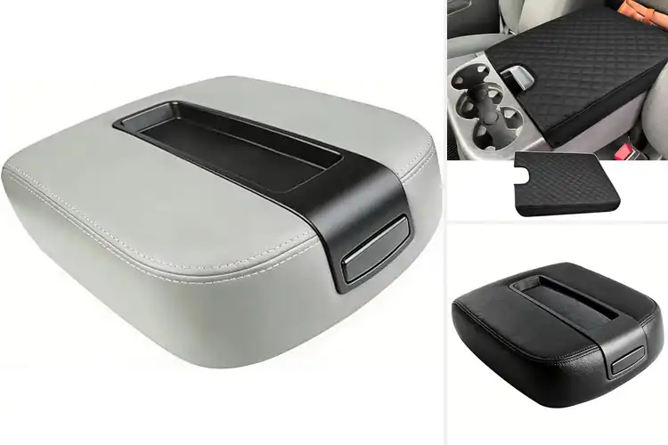 Detailed view of Best Center Console Lid Covers for 2007-2013 Models