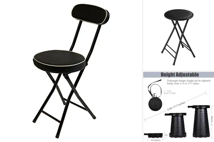 Detailed view of Best Compact Folding Stools