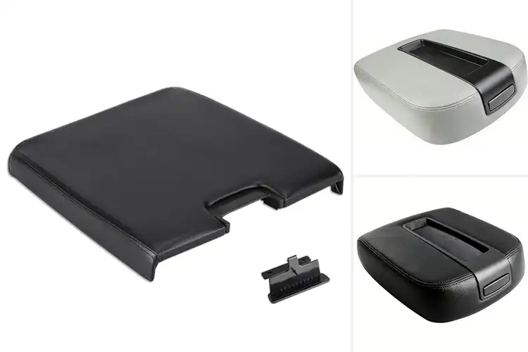 Detailed view of Best Console Lid Covers for Sierra