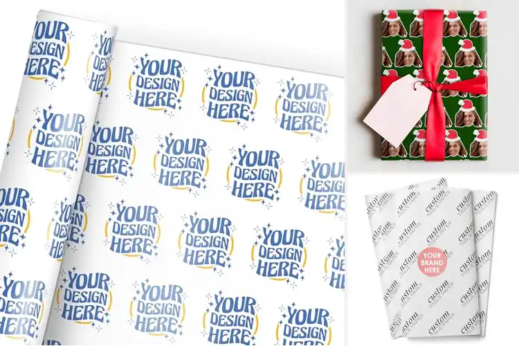 Detailed view of Best Customized Gift Wrapping Papers