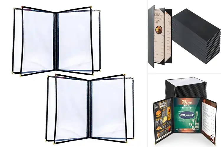 Detailed view of Best Foldable Menu Covers: Elevate Your Presentation