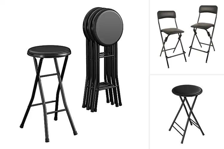 Detailed view of Best Folding Bar Stools: Top 10 Space-Saving Comfort Picks