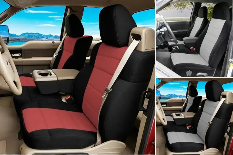 Detailed view of Best Front Split Bench Seat Covers