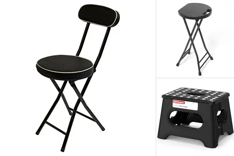 Detailed view of Best Indoor Folding Stools