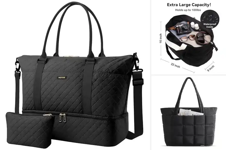 Detailed view of Best Large Travel Tote Bags
