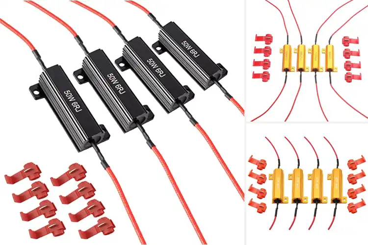 Detailed view of Best LED Hyper Flash Resistors