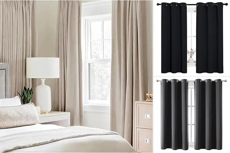 Detailed view of Best Light Blocking Curtains