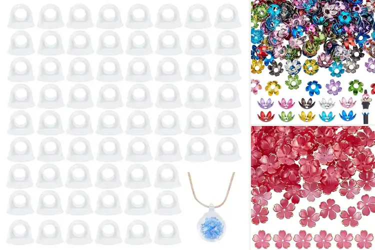 Detailed view of Best Plastic Bead Caps: Top Picks for Smooth Crafting