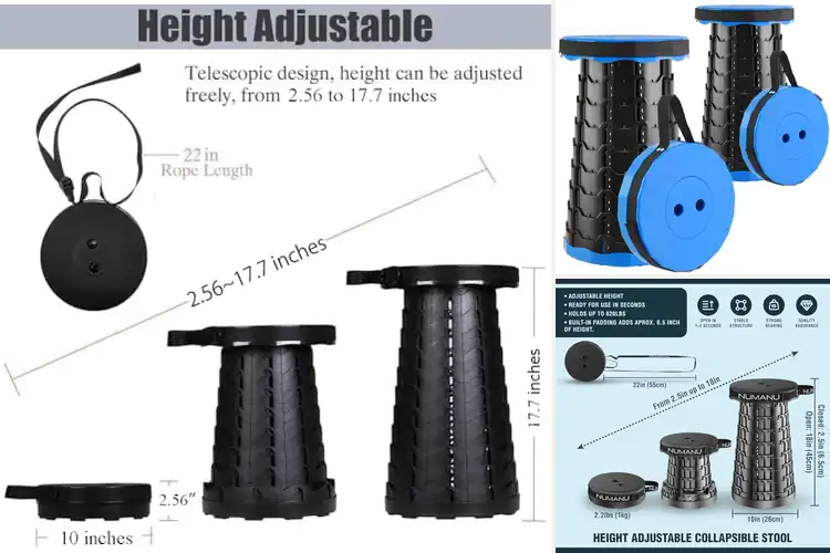 Detailed view of Best Portable Stools