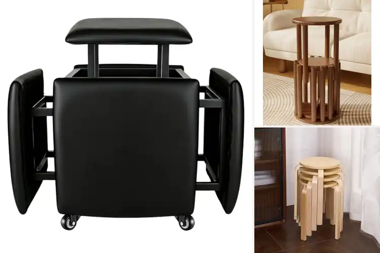 Detailed view of Best Space Saving Stools