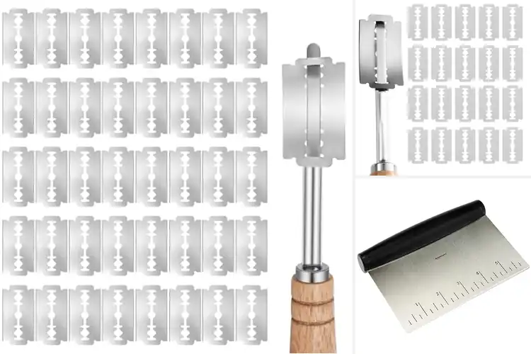 Detailed view of Best Stainless Steel Dough Blades