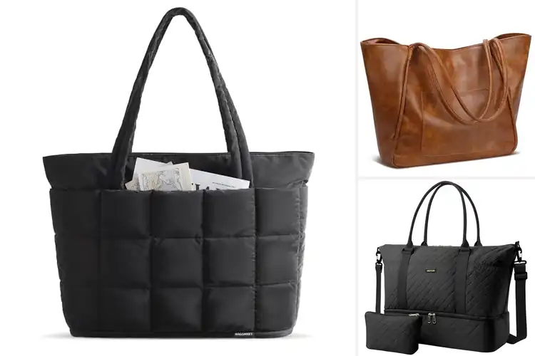 Detailed view of Best Travel Totes with Zippers