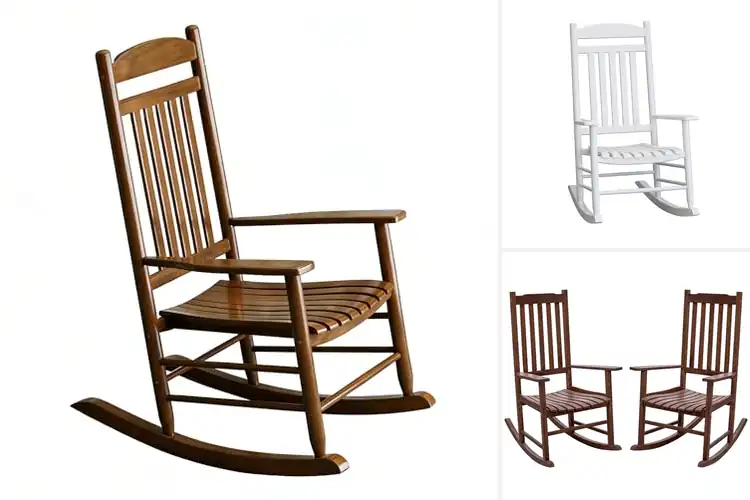 Detailed view of Best Wooden Rocking Chairs: Ultimate Comfort & Style Guide